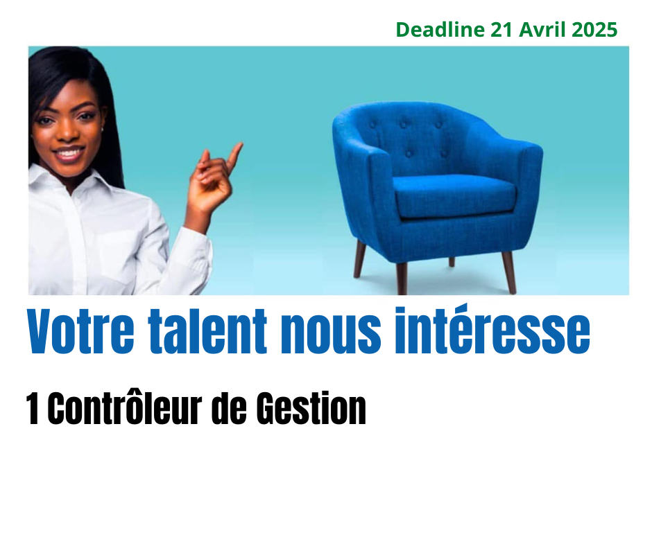 La Banque De l’Union Côte d'Ivoire recrute 1 Contrôleur de Gestion